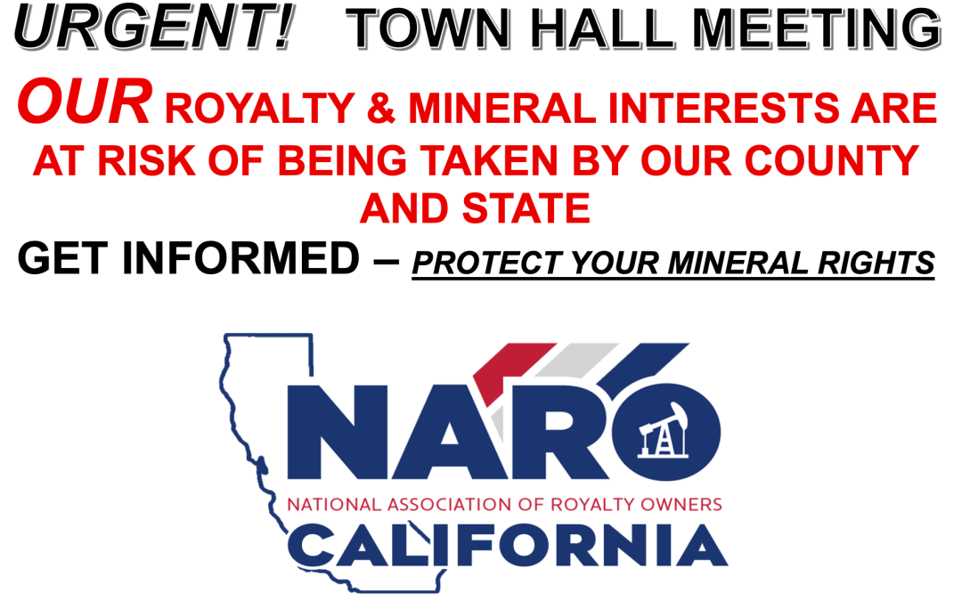 NARO-CA Town Hall July 17 at 6 PM